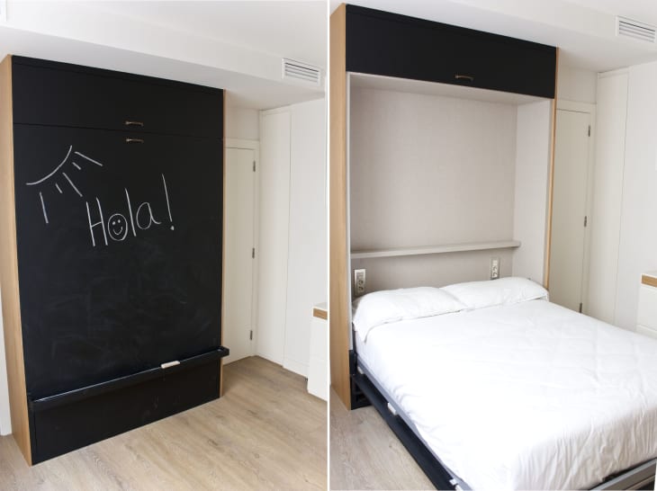 Single bed convertible top to double bed